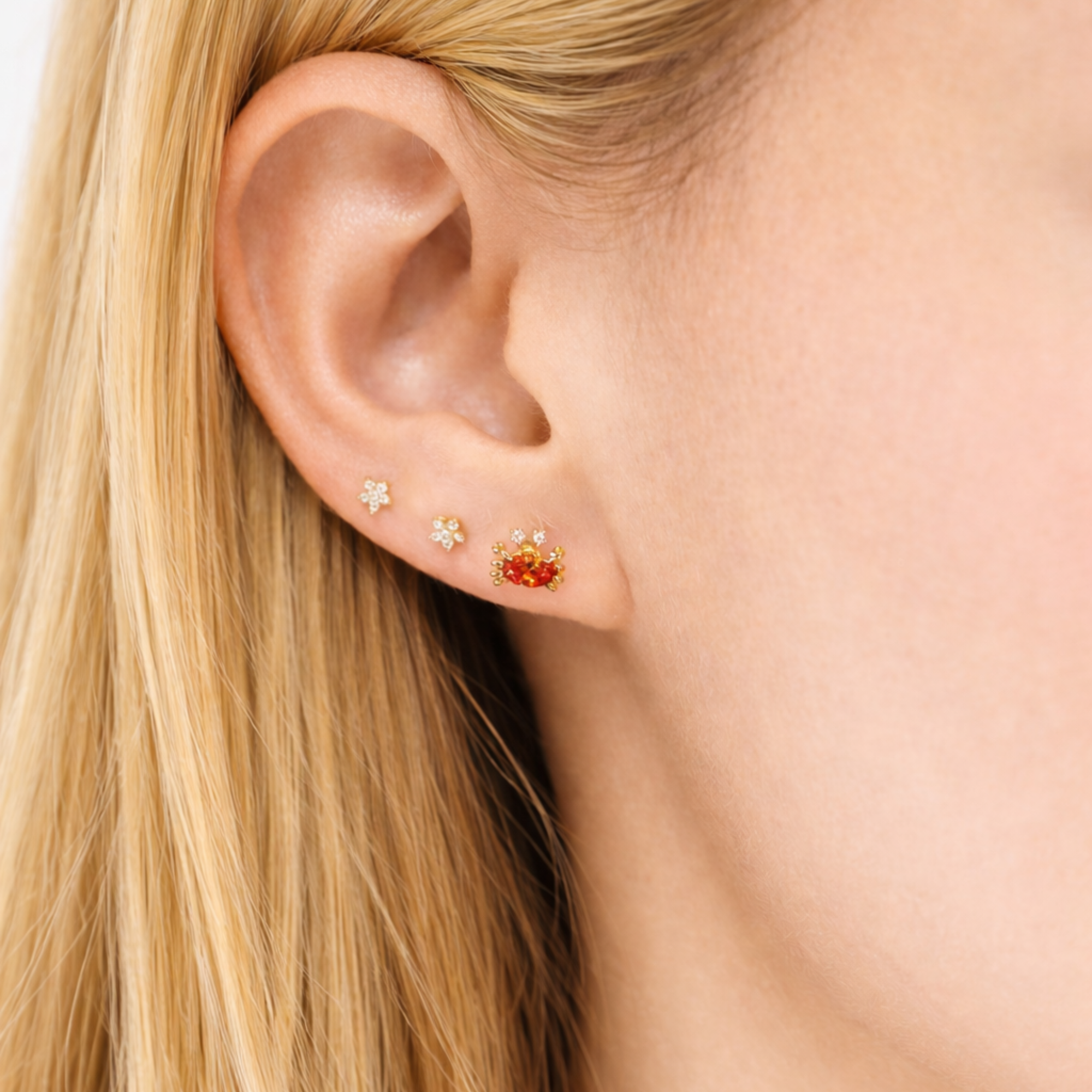 Orecchini granchietto