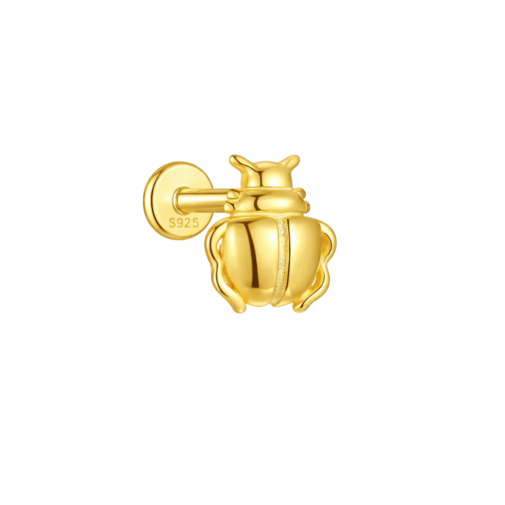 Orecchini coccinella