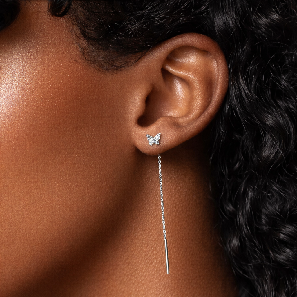 Orecchini farfallina